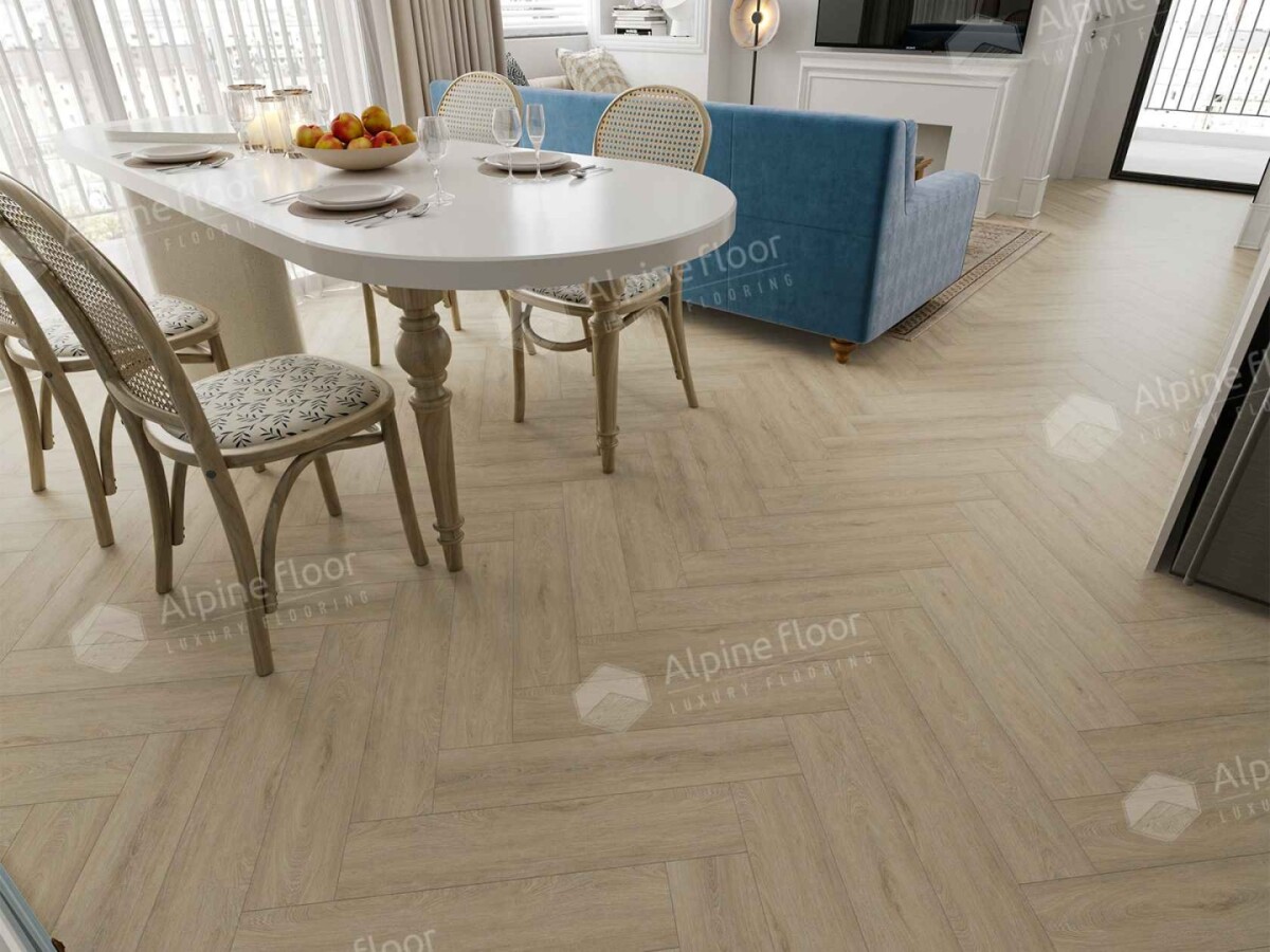 Alpine Floor Parqet LVT Кварцвиниловая плитка Дуб Денеб ECO 16-25 590 х 118 х 2.5 mm