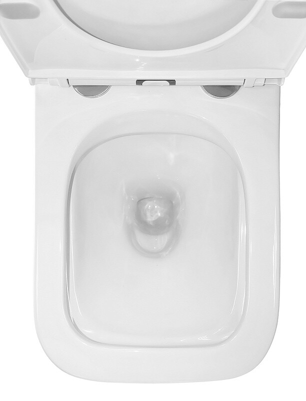 Azario Quadro унитаз-компакт напольный с сиденьем дюропласт AZ-2175-1