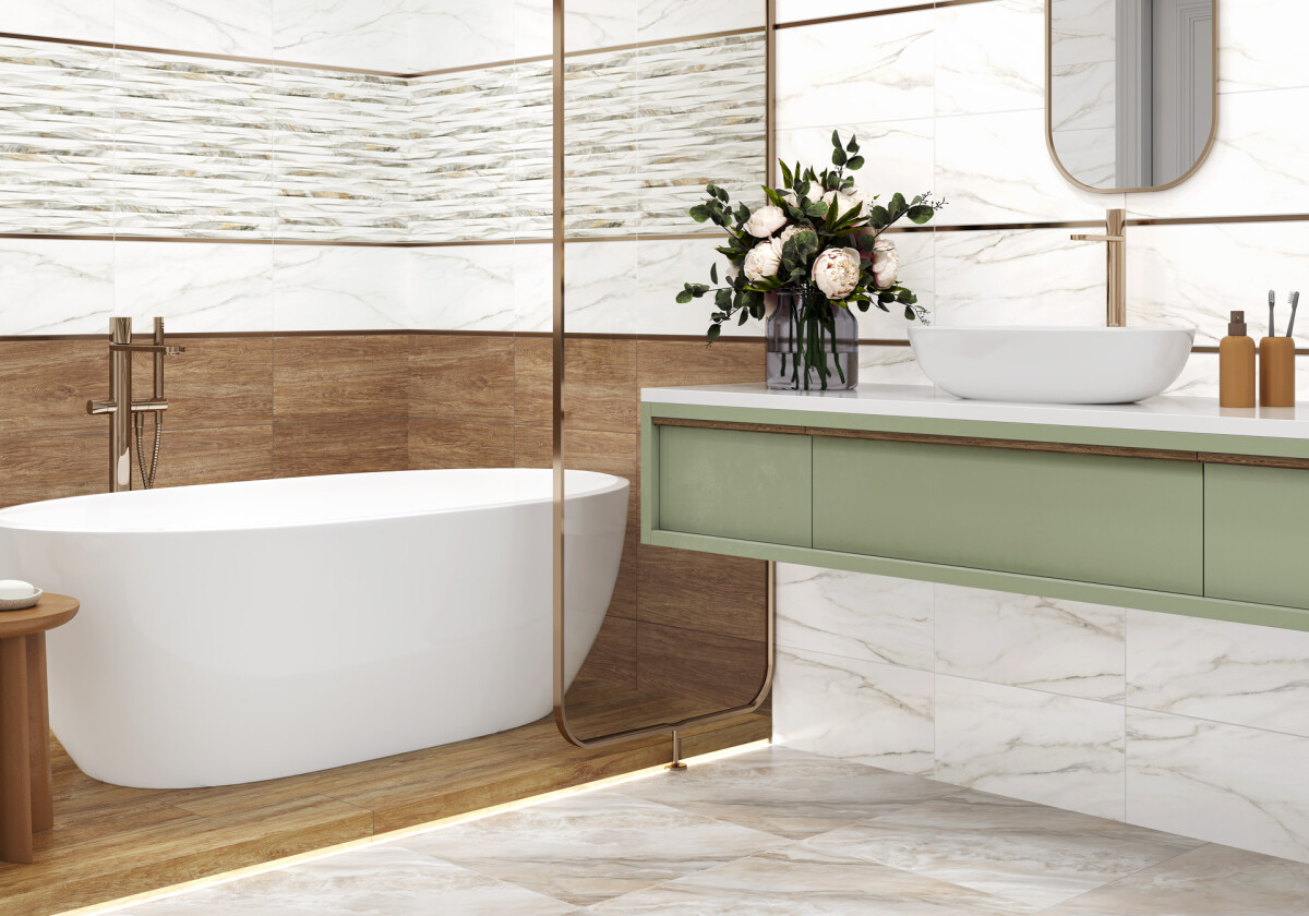 Alma Ceramica Euphoria Керамическая плитка настенная 249 x 500 x 7 TWU2550EPH04