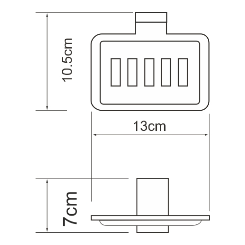 WasserKraft Abens мыльница K-3269