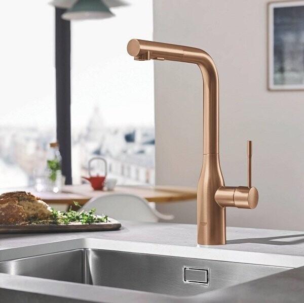 Grohe Essence New 30270DL0 смеситель для кухни тёплый закат матовый