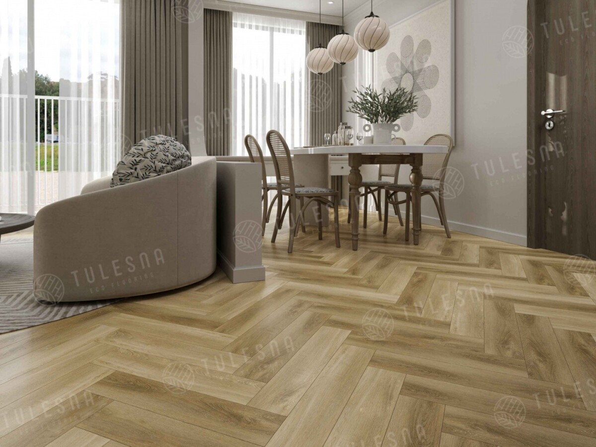 Alpine Floor Tulesna Art Parquet SPC ламинат Grazioso 1005-6AB 600х125х4 mm