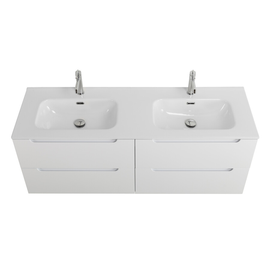 BelBagno ETNA-1400-4C-SO-2-BL Тумба с раковиной BB1400-2-ETL Bianco Lucido