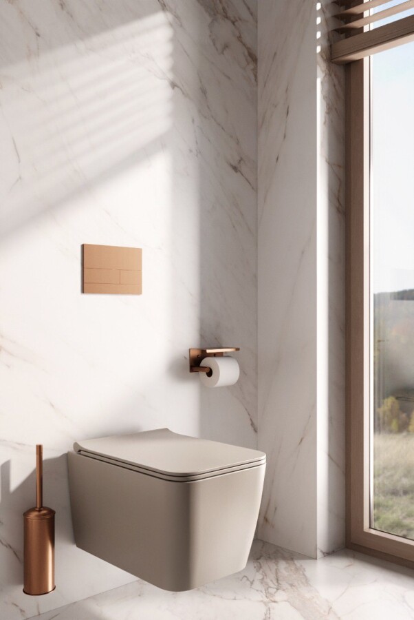 Унитаз подвесной Boheme Zen Daphne c крышкой 967-SET-D