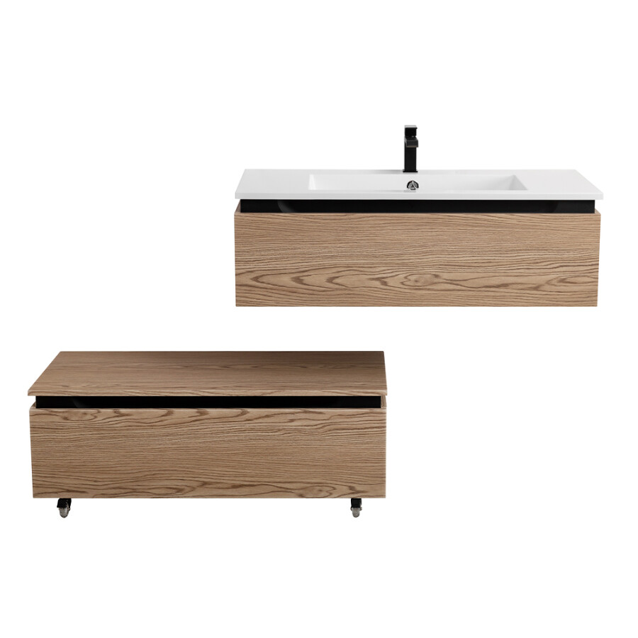 CEZARES SLIDER-1000-1C-PI-RT-P Тумба нижняя с одним выкатным ящиком 800x480x315