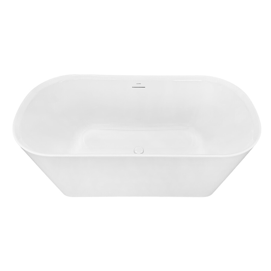 Ванна акриловая Azario Crisp 1500x750x600 отдельностоящая, в комплекте с сифоном и металлической рамой AZ-8692-1.5