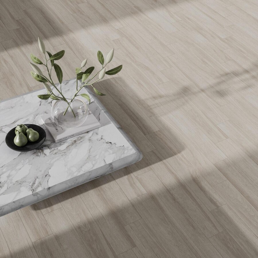 Керамический гранит Kerama Marazzi Прованс Лавр бежевый матовый обрезной 13x80x0,9 KM1380G0011R