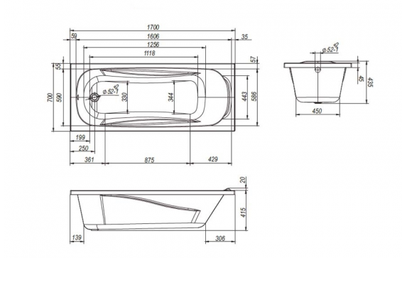 Loranto Arctica 160*70 ванна акриловая с каркасом и экраном CS00025378