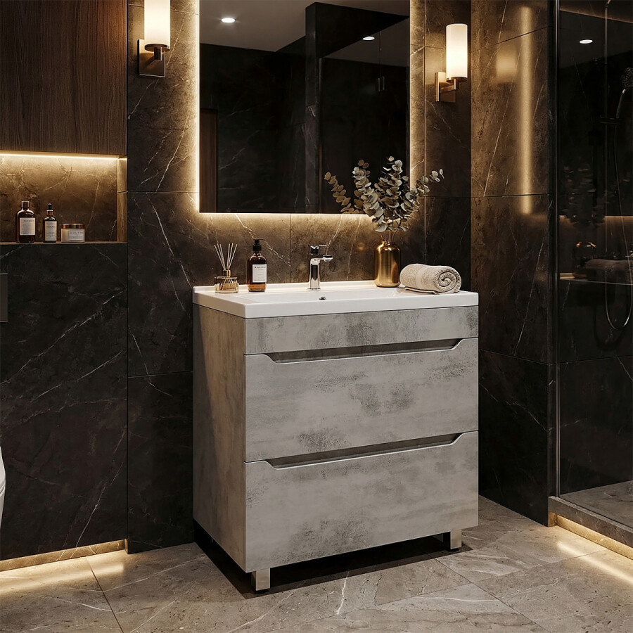 Комплект Azario Тумба Florena 70 с раковиной Monte Neo 70 CS00105570