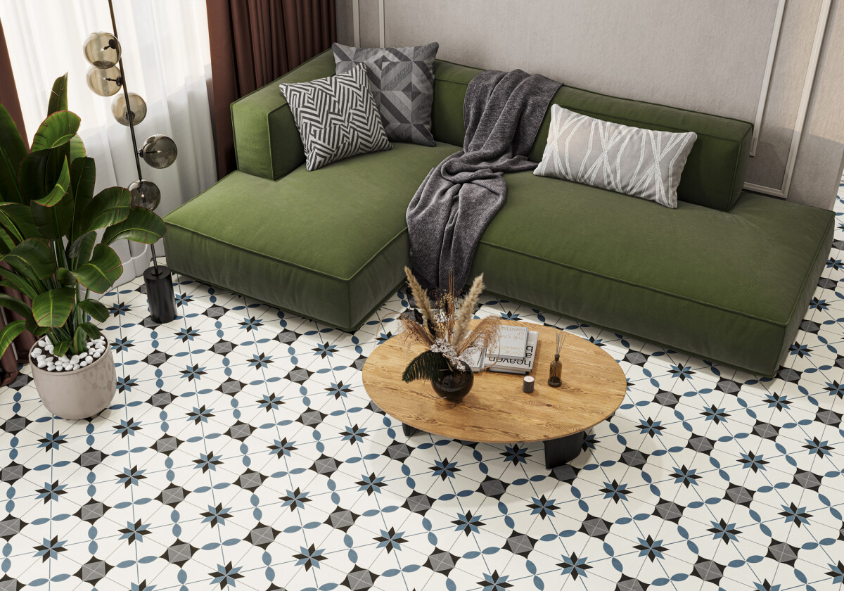 Керамогранит Artkera Group Design Art GP2020DNN23 Dante Матовый 200 x 200 x 8 мм.