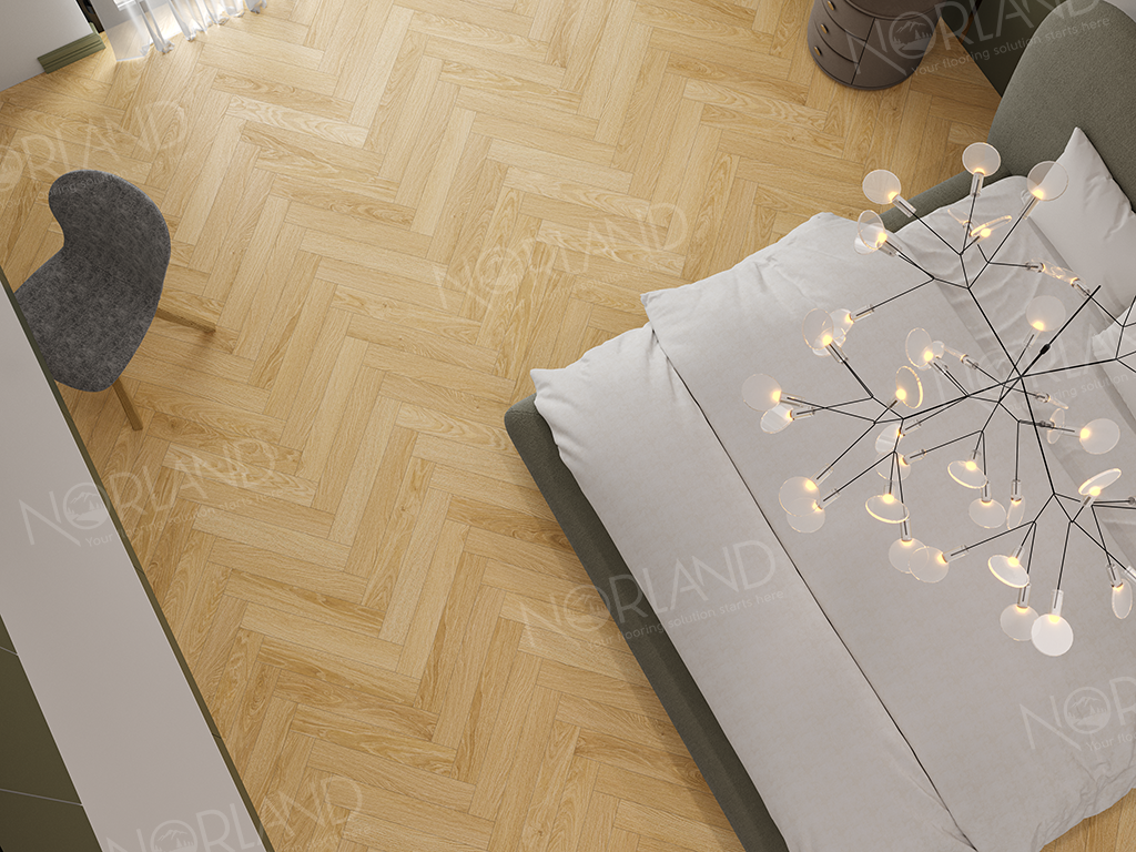 Ламинат Alpine Floor Norland Herringbone Elegant Strong LF304-07 Дуб Тавора 600х100х12 mm