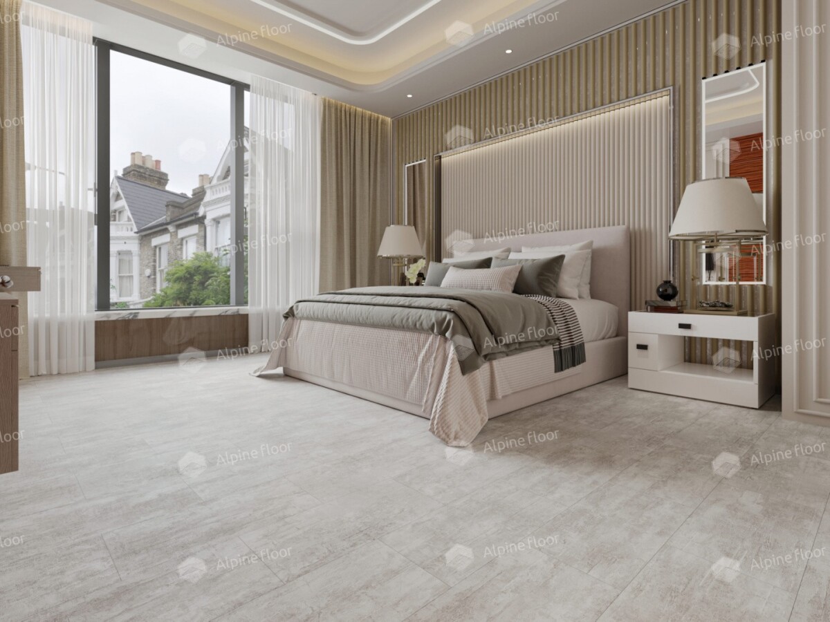 Alpine Floor Light Stone Кварцвиниловая плитка LVT Ратленд ECO 15-9 608 х 303 х 2.5 mm