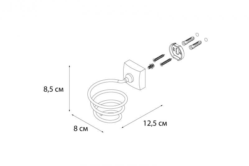 Fixsen держатель для фена FX-61319