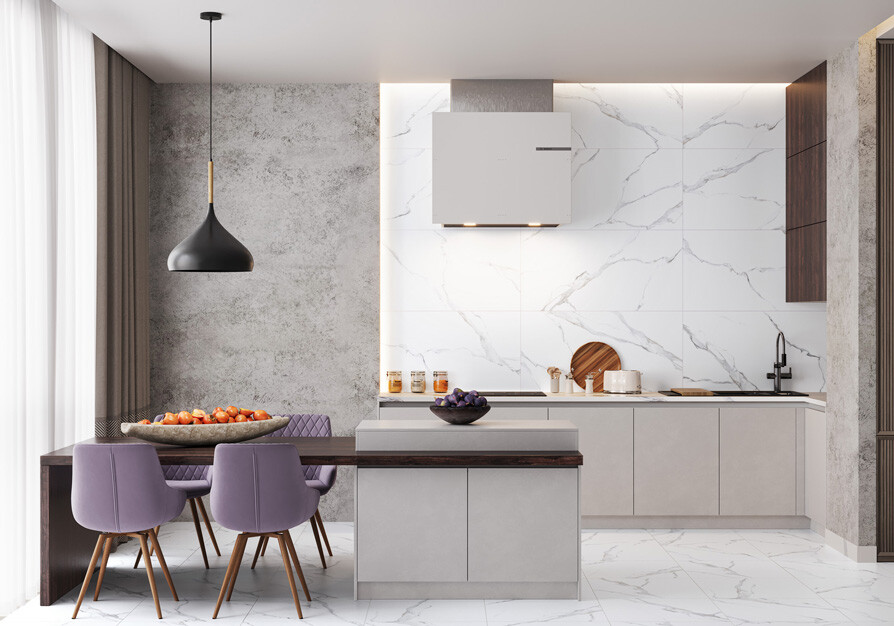 Delacora Calacatta Milazzo Sugar Керамогранит 600 x 1200 x 9.5 60120CMI15