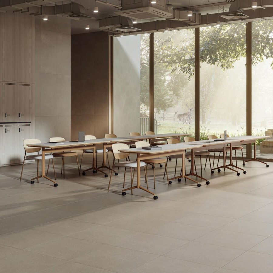 Керамический гранит Kerama Marazzi Прованс Пунтум серый матовый обрезной 60x60x0,8 KM6060G1211R8