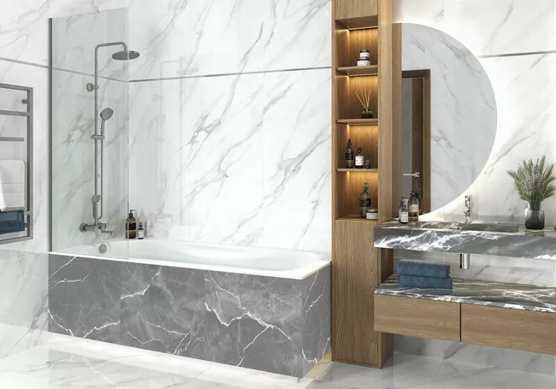 Керамогранит 60120AMC15P LCM American Calacatta Полированный 600 x 1200 x 7 мм.