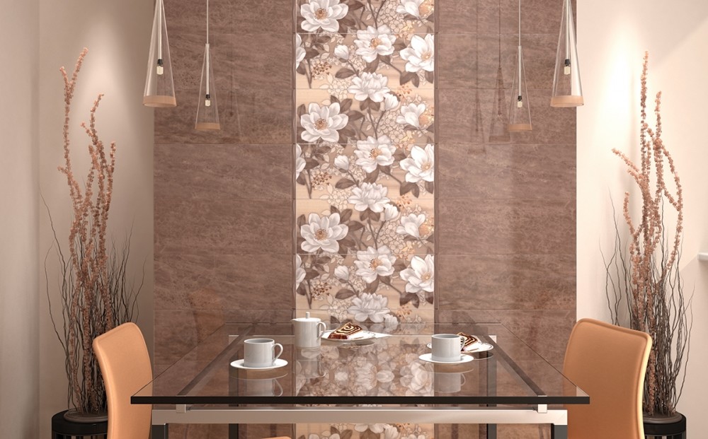 Kerama Marazzi Сари 20х50 см декор настенный коричневый