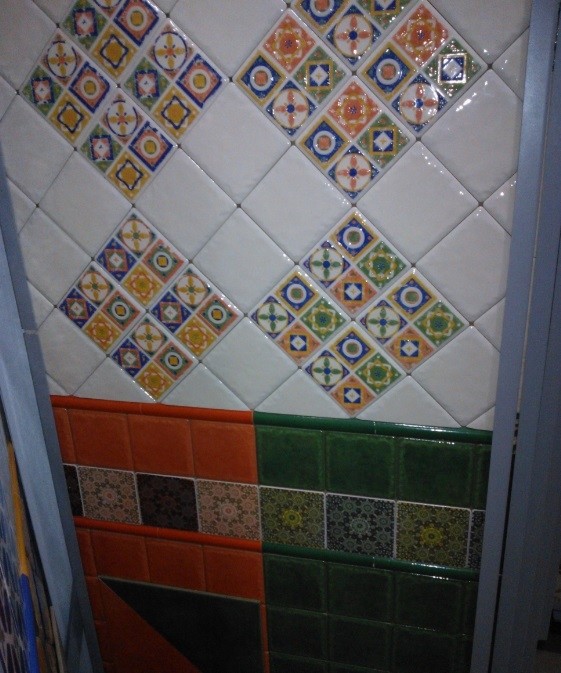 Tubadzin Majolika Mosaic 30x30 мозаика настенная зеленая