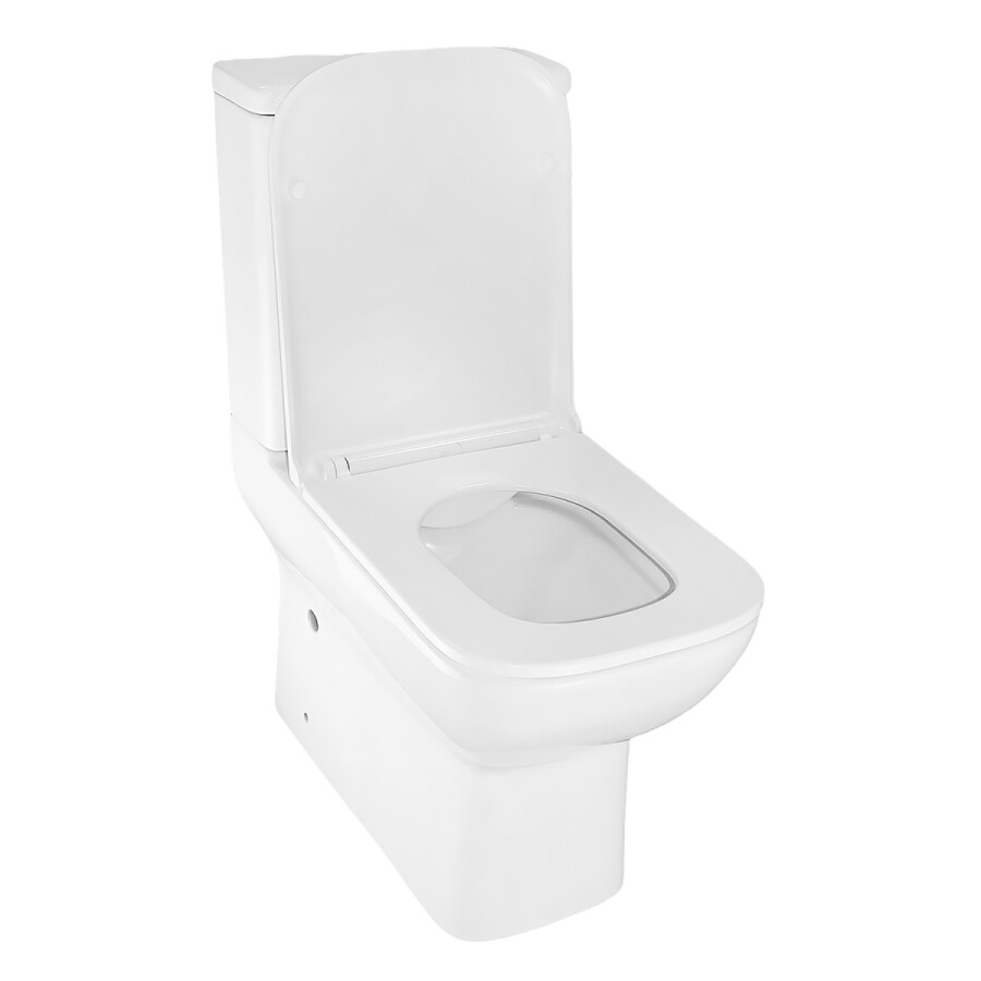 Унитаз-компакт Azario VARO 365х615х805 напольный, безободковый,с быстросъемным сиденьем Микролифт, дюропласт AZ-2171-1