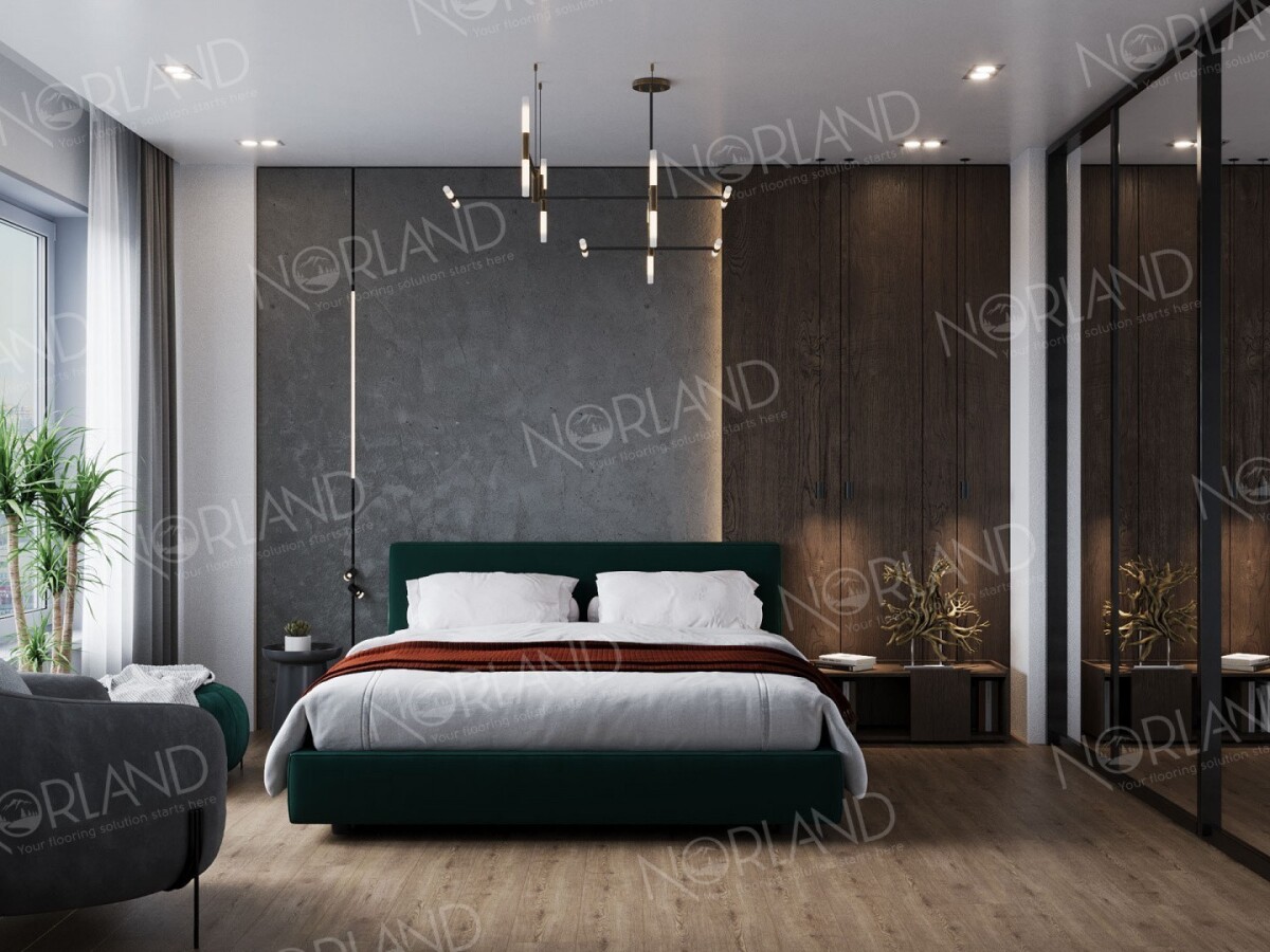 Alpine Floor Norland Sigrid LVT Кварцвиниловая плитка Flosi 1003-8 1219.2 x 184.15 x 2 mm