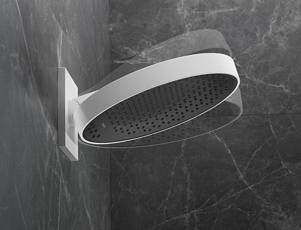 Hansgrohe Rainfinity Верхний душ 360 3jet с настенным креплением бронза 26234140