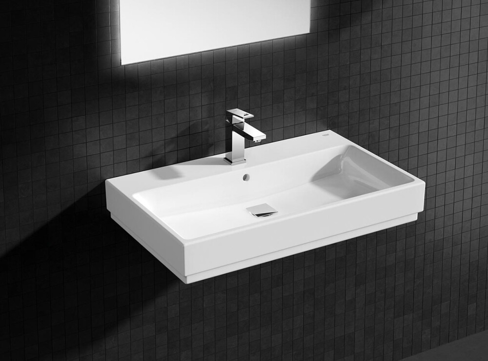 Grohe Cube Ceramic 3946900H раковина 80 см альпин-белый