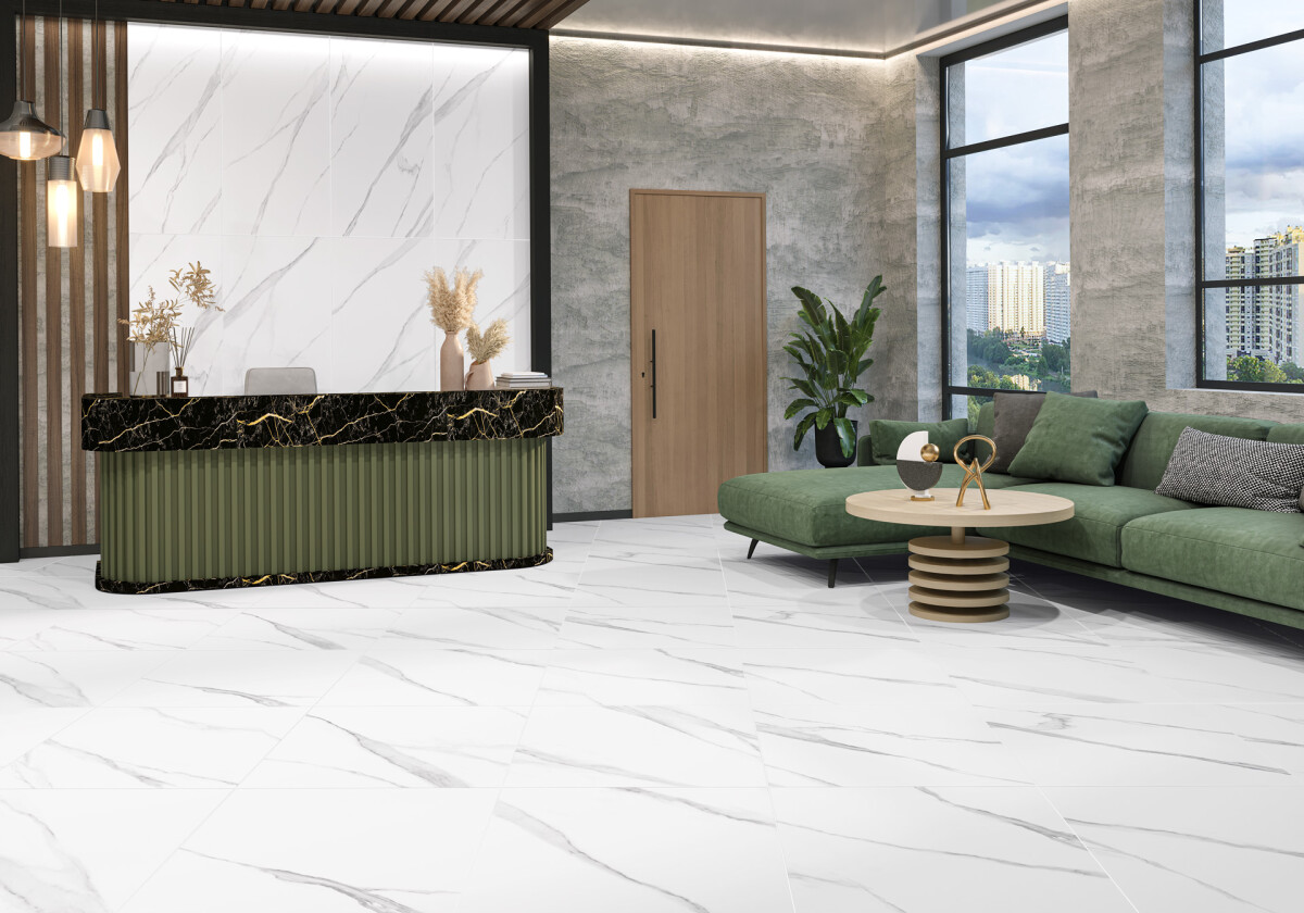 Delacora Life Calacatta Керамогранит 600 x 600 x 9.5 D60239M