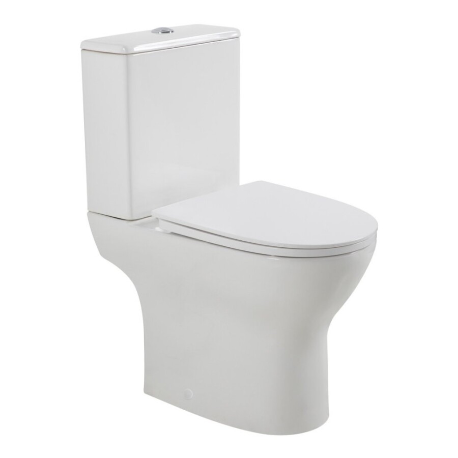 Унитаз-компакт безободковый с сиденьем BelBagno LOUNGE BB045CPR/SC BB045/051T