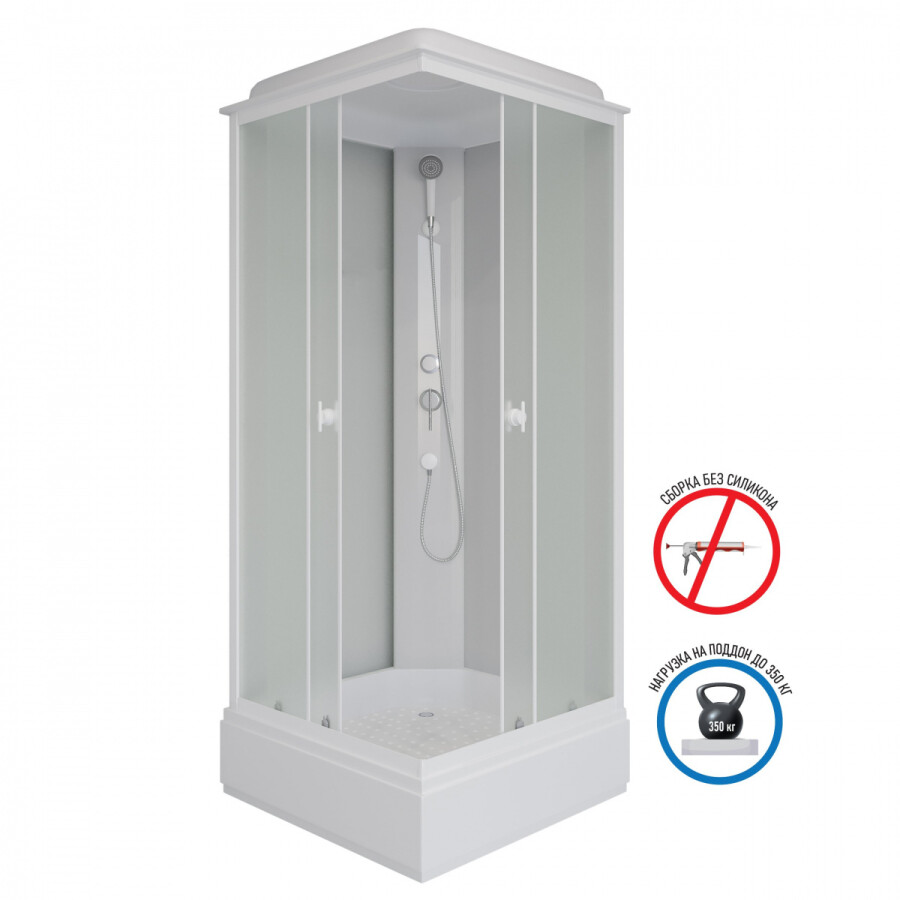 Niagara Promo Душевая кабина 80x80 Тропический душ P80/26Q/MT