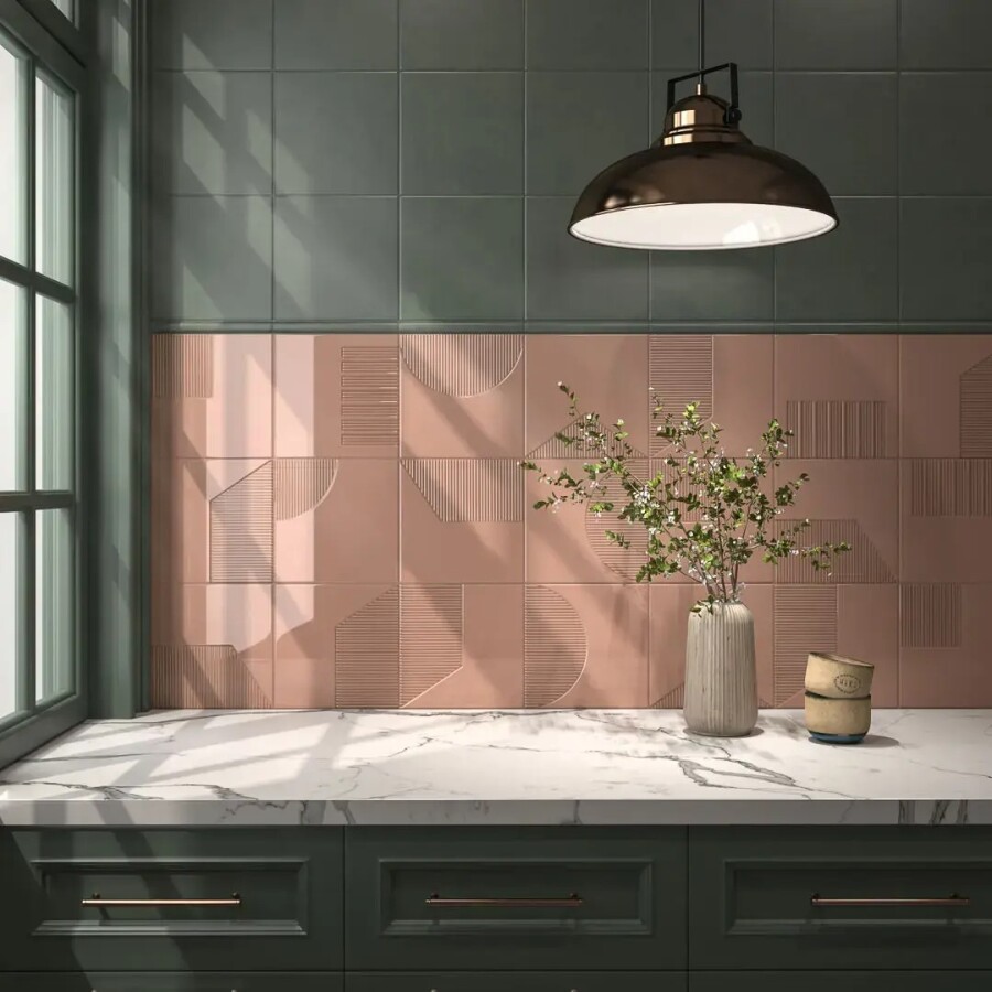Керамическая плитка Kerama Marazzi Прованс Пикассо Белый глянцевый структура 20x20x0,69 KM2020B0010N