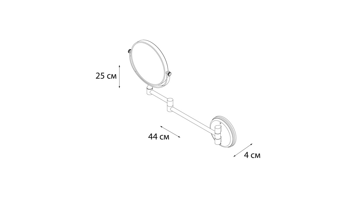 Fixsen зеркало косметическое FX-31021