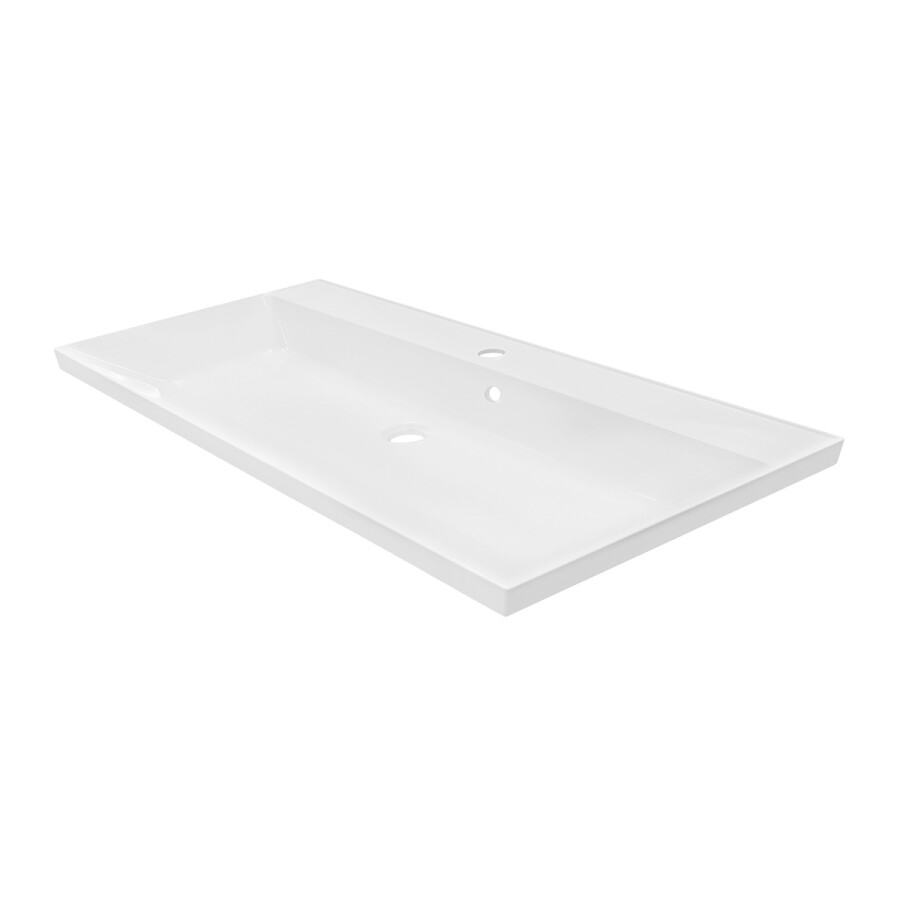 Комплект Тумба Azario Viola 100/2 подвесная БЕЛЫЙ МАТОВЫЙ с раковиной Астория 100 CS00097149