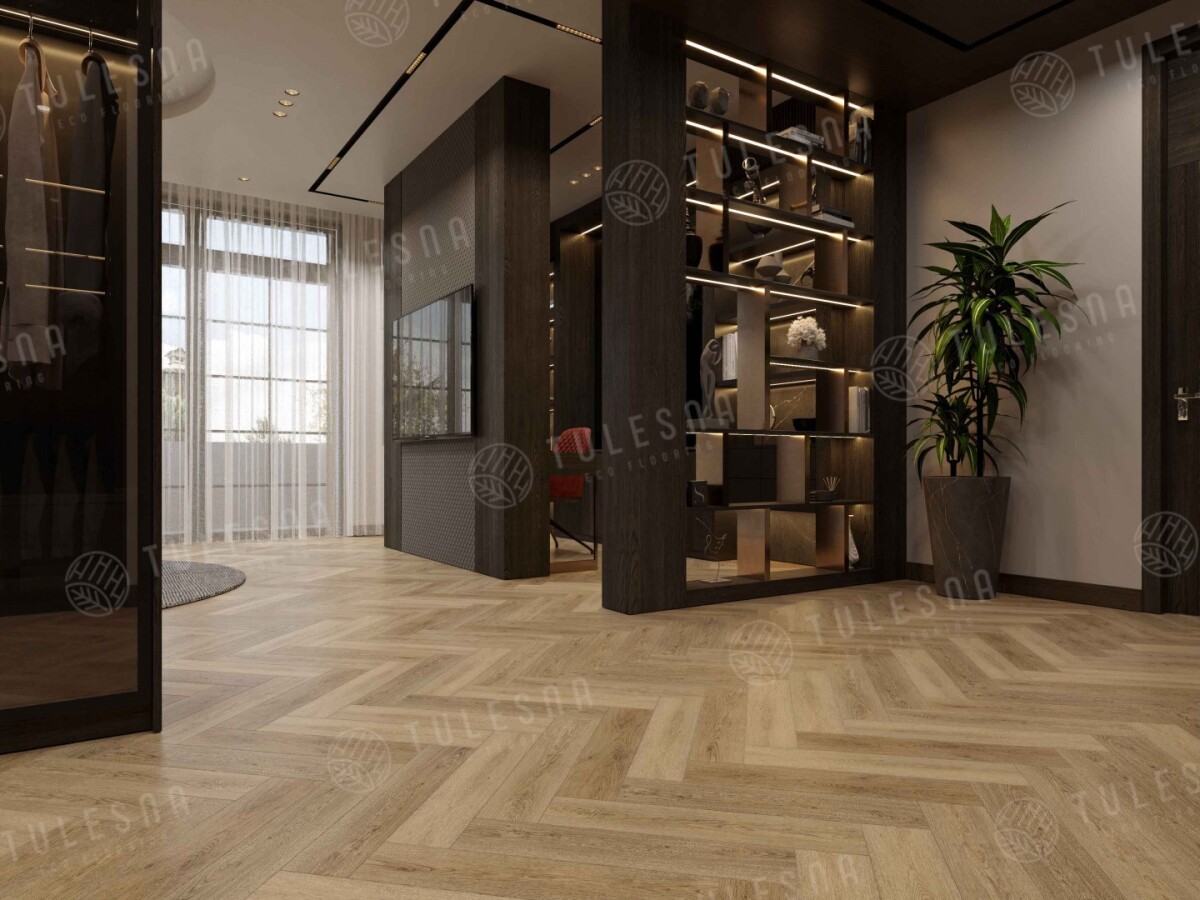 Alpine Floor Tulesna Art Parquet SPC ламинат Stella 1005-2AB 600х125х4 mm