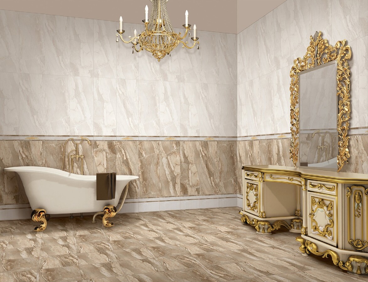 Керамическая плитка Cube Ceramica Napoli Beige 30x80 УТ000031024