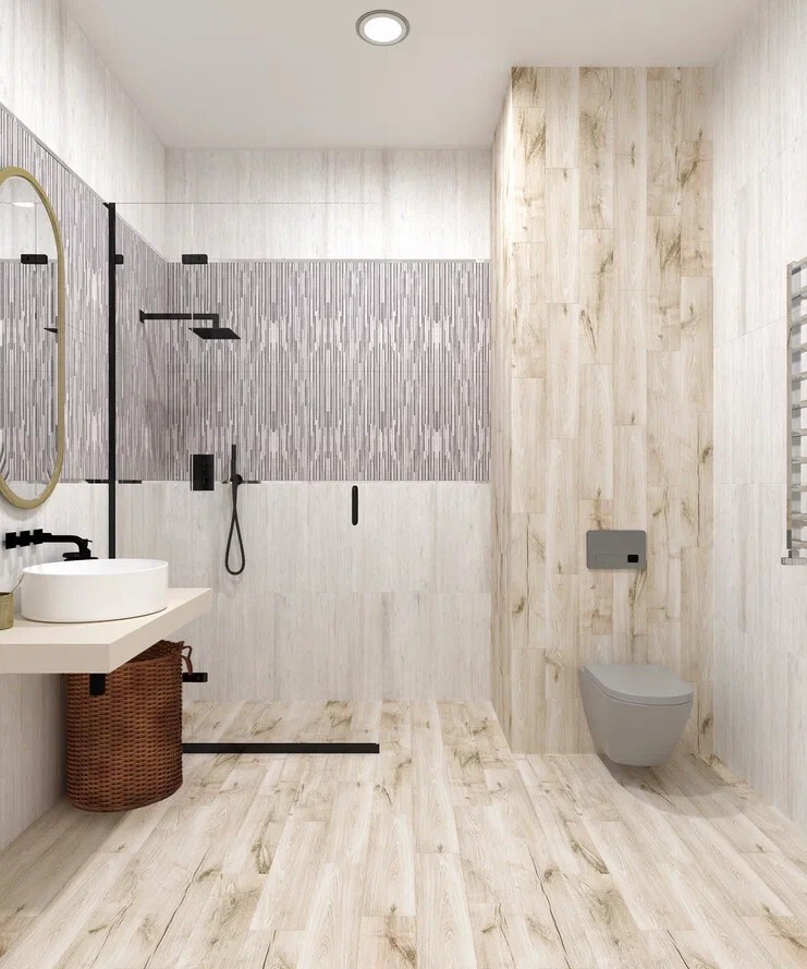 Керамогранит 15 BE 0055 Eurotile Beresta 15x60