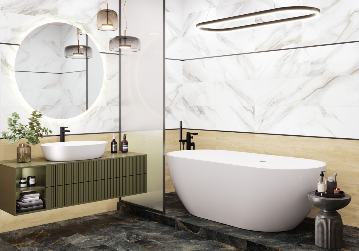 Delacora Walnut Light Керамогранит 300 x 600 x 9.5 D30015M