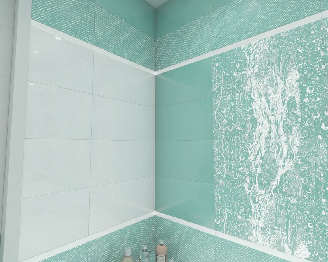 AltaCera Rainfall Luster Aquamarine FT3LST16 плитка напольная 42x42 см