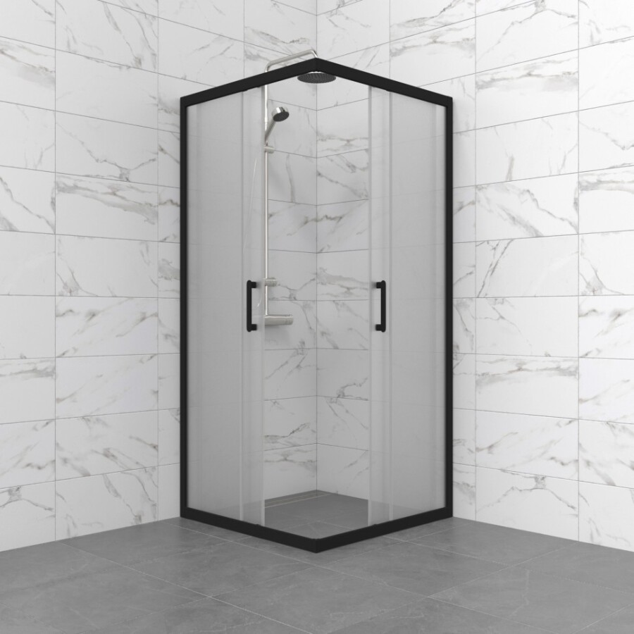 Душевая Ширма Triton pro Фикс-Блэк-Вельвет 80х80 Щ0000077926