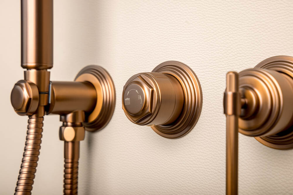 Душевая система Boheme Eterna Brushed Bronze 174-BRB