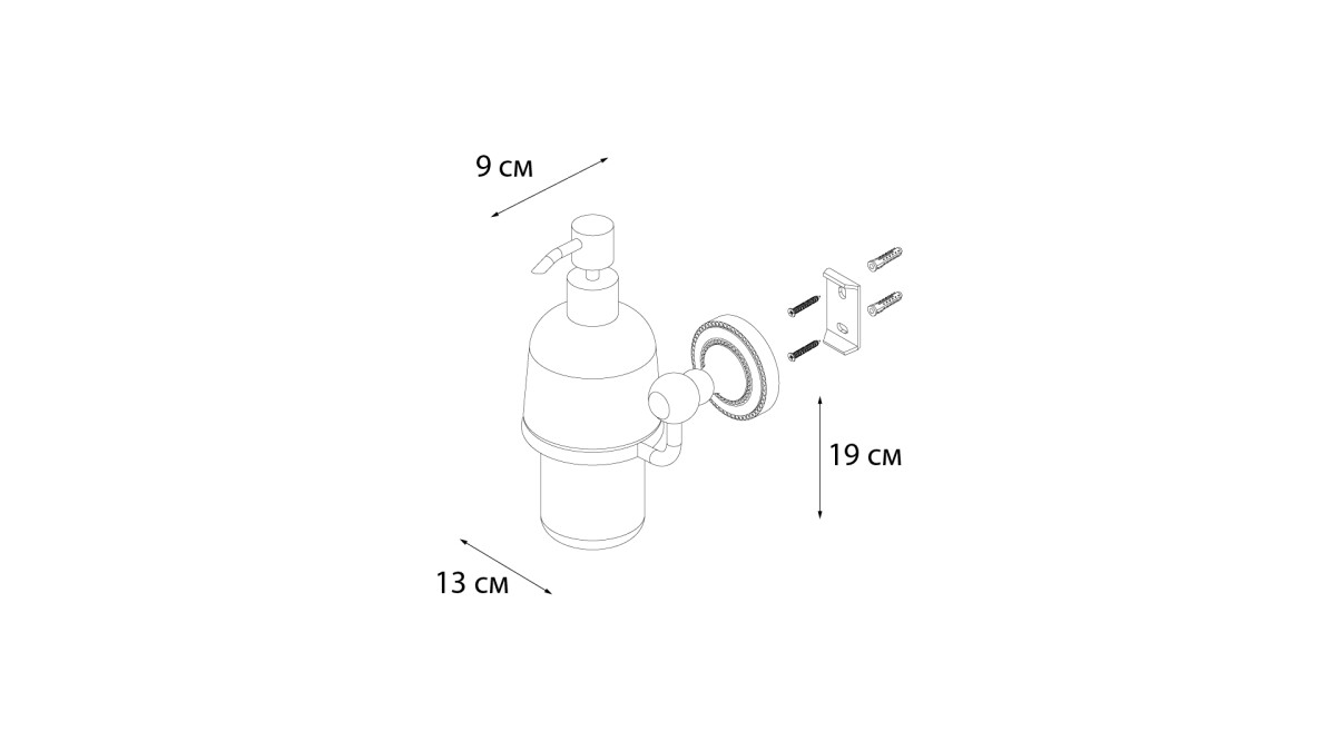 Fixsen дозатор для жидкого мыла FX-61112