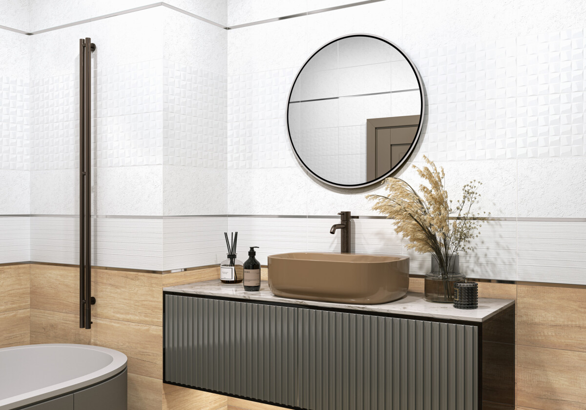 Alma Ceramica Miloni Керамическая плитка настенная 249 x 500 x 8 TWU2550MLN30