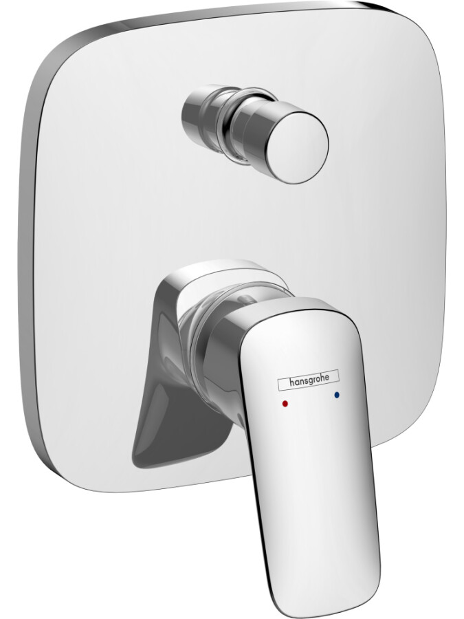 Hansgrohe 71405000S Set HG Logis смеситель для ванны скрытый монтаж (71405000+01800180) Хром