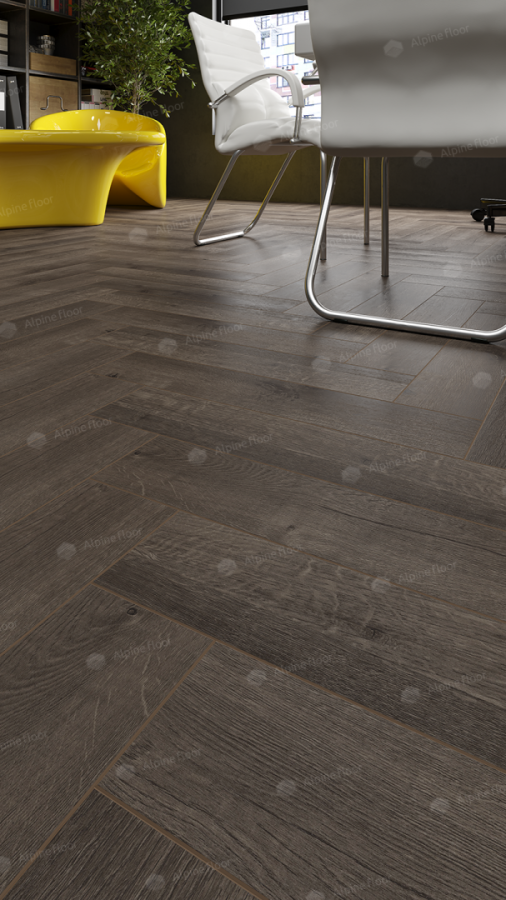 Alpine Floor Parquet Light SPC ламинат Дуб Антарес ECO 13-19AB-R 600 х 125 х 4мм