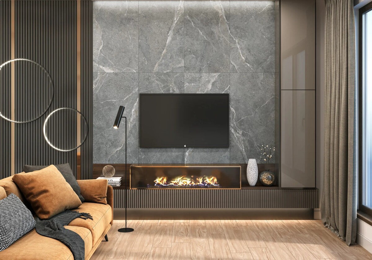 Керамогранит Artkera Group GP60120TIA05M Titanium Gris матовый 600 x 1200 x 10 мм.