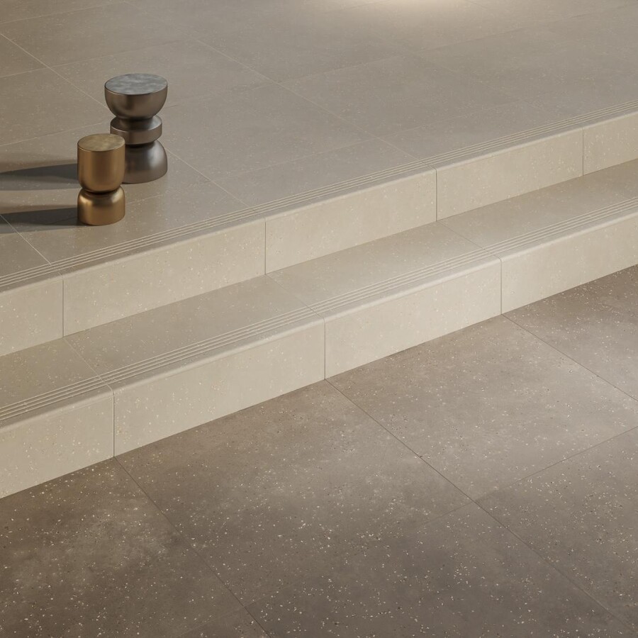 Керамический гранит Kerama Marazzi Прованс Пунтум серый матовый обрезной 60x60x0,8 KM6060G1211R8