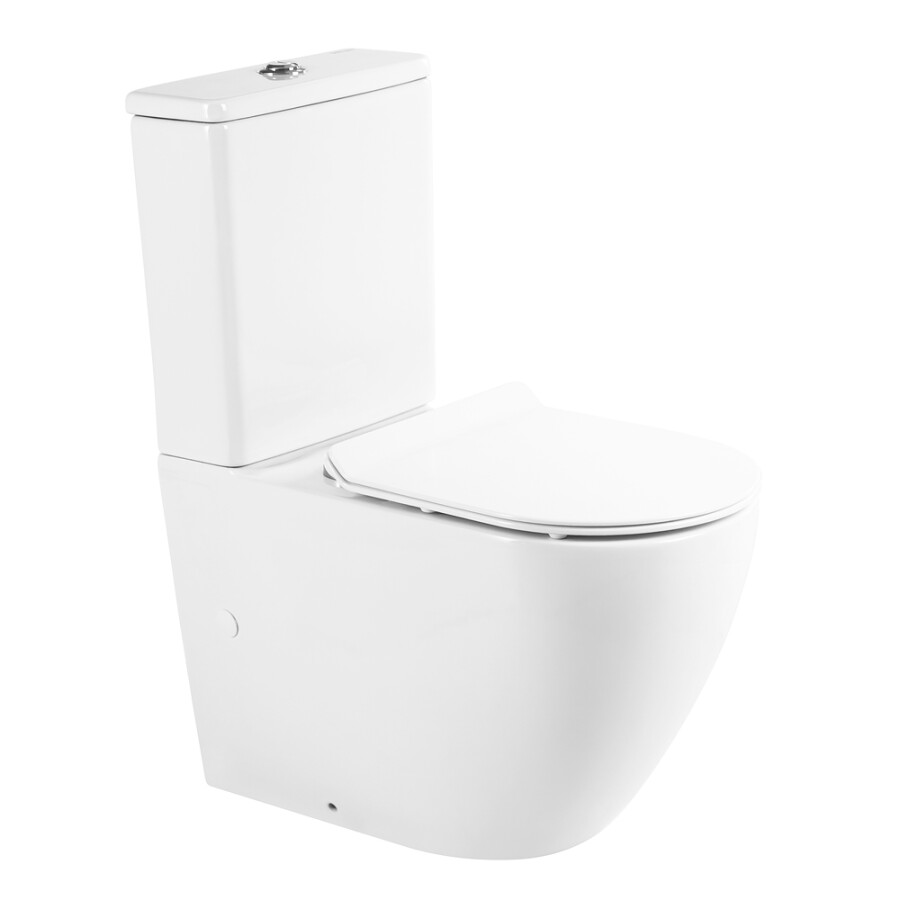 Унитаз-компакт безободковый BelBagno SFERA-R BB2141CPR/SC BB2141T