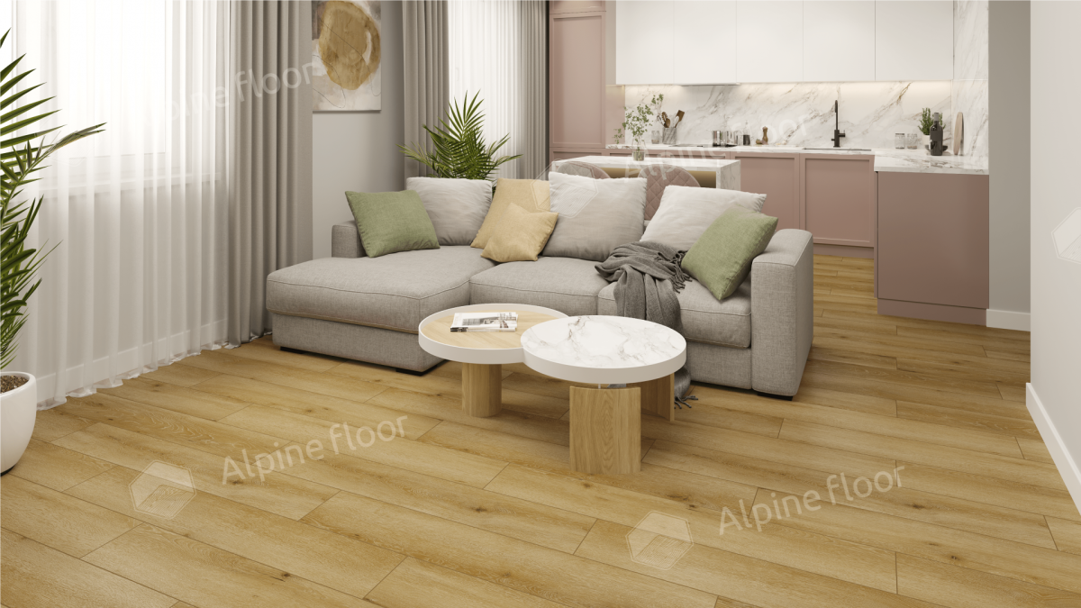 Ламинат Alpine Floor Aura LF100-6 Дуб Ливорно 1218 х 198 х 8 mm