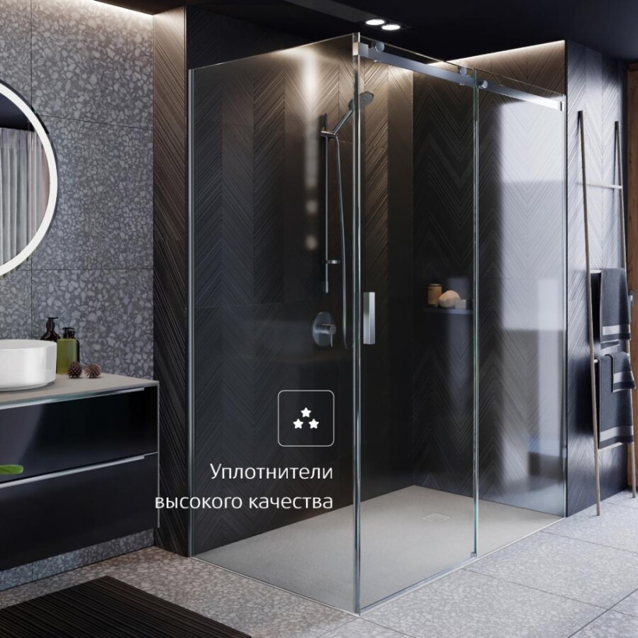 Душевое ограждение Roca Area фронтальная панель с раздвижной дверью 160х200 левая 7.MP05.L.601.2M