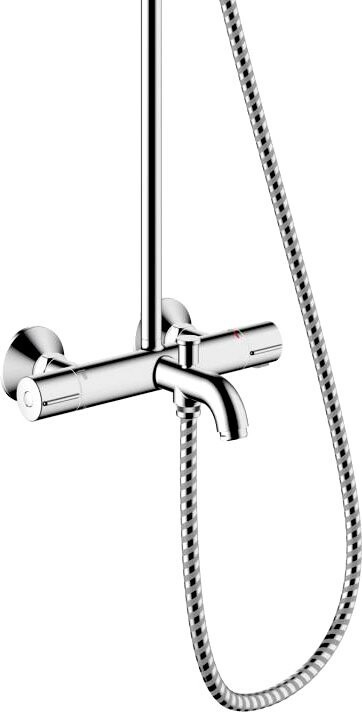 Hansgrohe Vernis Blend Showerpipe 200 1jet с термостатом для ванны хром 26274000