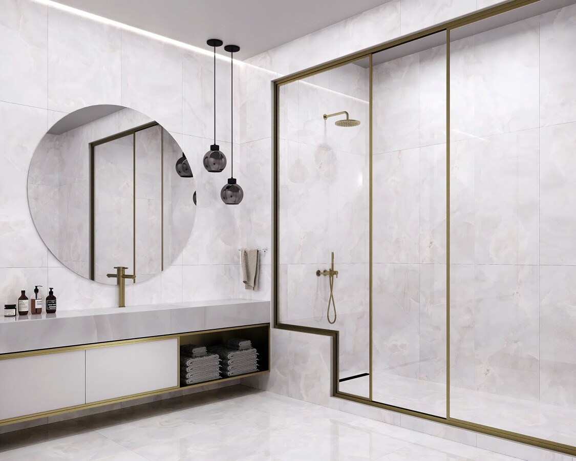 GT120604403PR Керамогранит Onyx_GT Бел. 60x120 полир. Slim_ 160,48